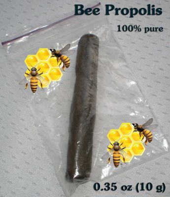 Bee Propolis 100% Pure HIGH STRENGTH Organic Beekeepers 0.35 oz (10 g),Free shipping