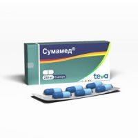Sumamed (Azithromycinum) tab. IV 250 mg No. 6. Croatia. Free shipping
