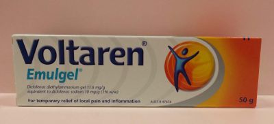 Voltaren-emulgel 1% 50g, Novartis Pharma GmbH, Germany, Free Shipping