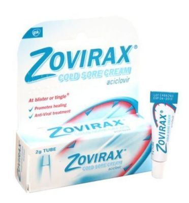 Зовиракс, Zovirax Glaxo. Крем 5% - 2 г. Бесплатная доставка